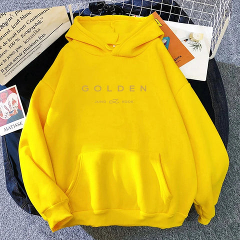 JungKook Golden Hoodie Women Aesthetic Standing Next To You Hoodies Unisex Album Letter Print Golden Pullovers Sweatshirts Korea Zen fit plus JungKook Golden Hoodie Women Aesthetic Standing Next To You Hoodies Unisex Album Letter Print Golden Pullovers Sweatshirts Korea Zen fit plus