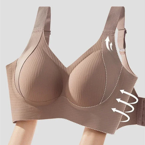 Women's Seamless Underwear, Thin Style, Large Breasts, Small Breasts, No Wires, Pull-up And Anti-sagging Large Size Bra Zen Fit Plus Women's Seamless Underwear, Thin Style, Large Breasts, Small Breasts, No Wires, Pull-up And Anti-sagging Large Size Bra Zen Fit Plus