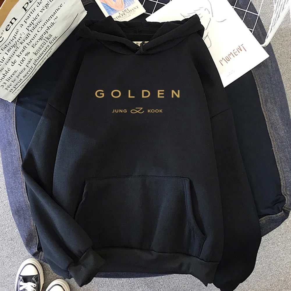 JungKook Golden Hoodie Women Aesthetic Standing Next To You Hoodies Unisex Album Letter Print Golden Pullovers Sweatshirts Korea Zen fit plus JungKook Golden Hoodie Women Aesthetic Standing Next To You Hoodies Unisex Album Letter Print Golden Pullovers Sweatshirts Korea Zen fit plus
