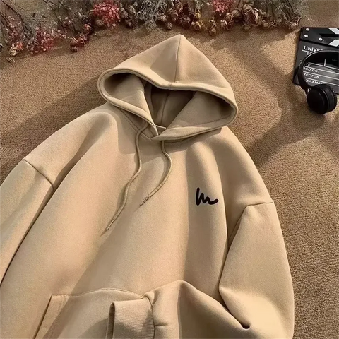 American Style Hooded Sweatshirt Trendy Oversize Loose-fit Top For Women Leisure Simple Tracksuit Sporty Comfortable Sportwear Zen fit plus American Style Hooded Sweatshirt Trendy Oversize Loose-fit Top For Women Leisure Simple Tracksuit Sporty Comfortable Sportwear Zen fit plus