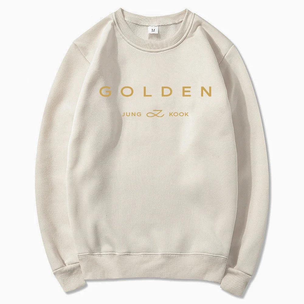 JungKook Golden Hoodie Women Aesthetic Standing Next To You Hoodies Unisex Album Letter Print Golden Pullovers Sweatshirts Korea Zen fit plus JungKook Golden Hoodie Women Aesthetic Standing Next To You Hoodies Unisex Album Letter Print Golden Pullovers Sweatshirts Korea Zen fit plus