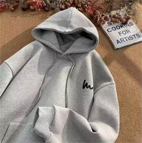 American Style Hooded Sweatshirt Trendy Oversize Loose-fit Top For Women Leisure Simple Tracksuit Sporty Comfortable Sportwear Zen fit plus American Style Hooded Sweatshirt Trendy Oversize Loose-fit Top For Women Leisure Simple Tracksuit Sporty Comfortable Sportwear Zen fit plus