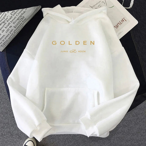 JungKook Golden Hoodie Women Aesthetic Standing Next To You Hoodies Unisex Album Letter Print Golden Pullovers Sweatshirts Korea Zen fit plus JungKook Golden Hoodie Women Aesthetic Standing Next To You Hoodies Unisex Album Letter Print Golden Pullovers Sweatshirts Korea Zen fit plus