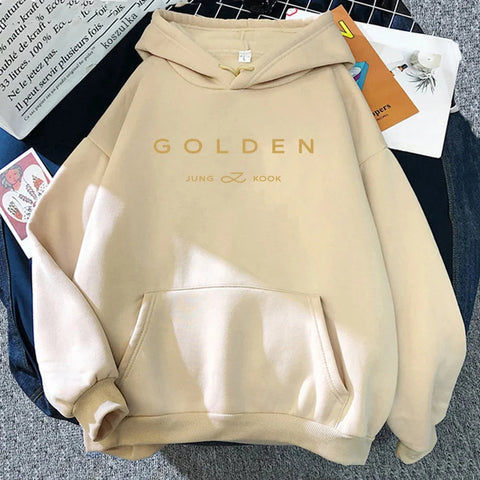 JungKook Golden Hoodie Women Aesthetic Standing Next To You Hoodies Unisex Album Letter Print Golden Pullovers Sweatshirts Korea Zen fit plus JungKook Golden Hoodie Women Aesthetic Standing Next To You Hoodies Unisex Album Letter Print Golden Pullovers Sweatshirts Korea Zen fit plus