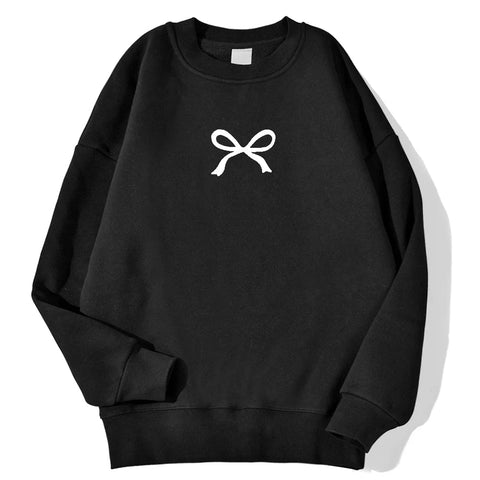 Casual Women's Sweatshirts Kawaii Bow Graphic Prints Pullover Comfortable Warm Oversize Hoodie Autumn Fleece Soft Female Clothes Zen Fit Plus Casual Women's Sweatshirts Kawaii Bow Graphic Prints Pullover Comfortable Warm Oversize Hoodie Autumn Fleece Soft Female Clothes Zen Fit Plus