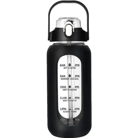 1000ML Glass Water Bottles With Straw, Glass Bottle With Silicone Sleeve And Time Marker, For Gym Camping Home Office Zen fit plus 1000ML Glass Water Bottles With Straw, Glass Bottle With Silicone Sleeve And Time Marker, For Gym Camping Home Office Zen fit plus