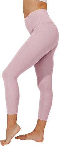High Waist Ultra Soft Lightweight Capris - High Rise Yoga Pants