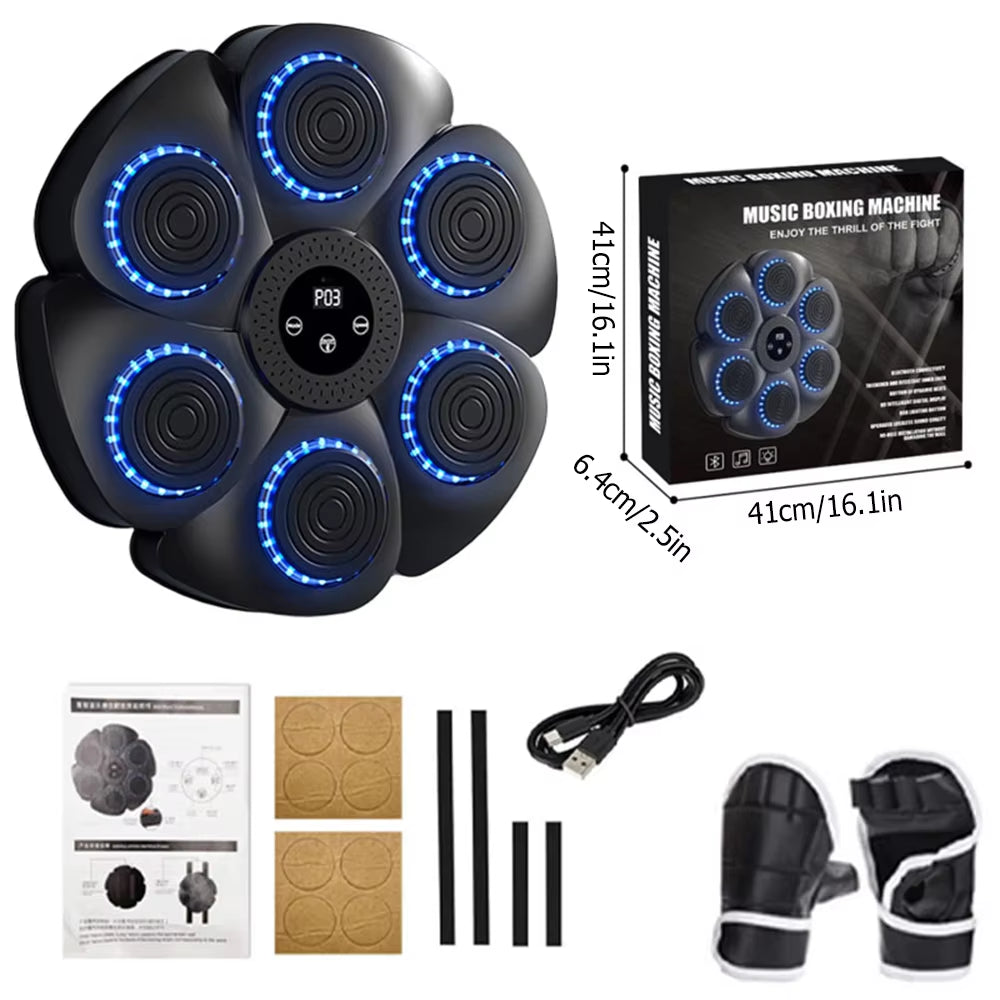 Smart Bluetooth Wall Mounted Boxing Trainer for Home Gym