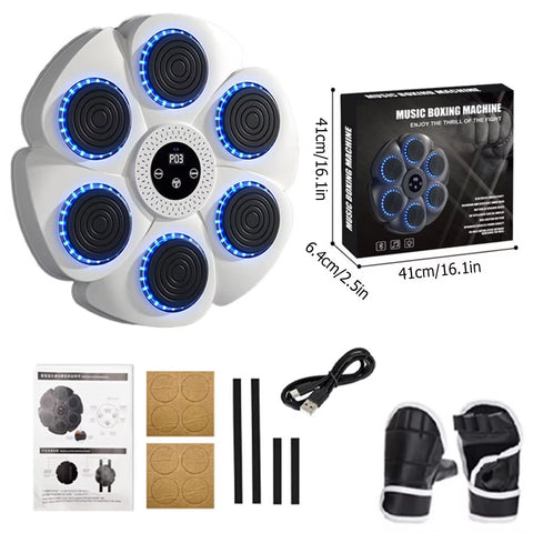 Smart Bluetooth Wall Mounted Boxing Trainer for Home Gym