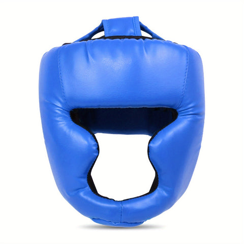 Adjustable Boxing Headgear Safety Helmet – Full-Coverage Sparring Protection for MMA, Kickboxing & Boxing Training
