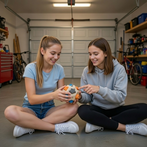 Finger Climbing Training Ball – Handmade Grip Strengthener Tool to Enhance Finger Muscle Power, Accuracy and Rock Climbing Performance