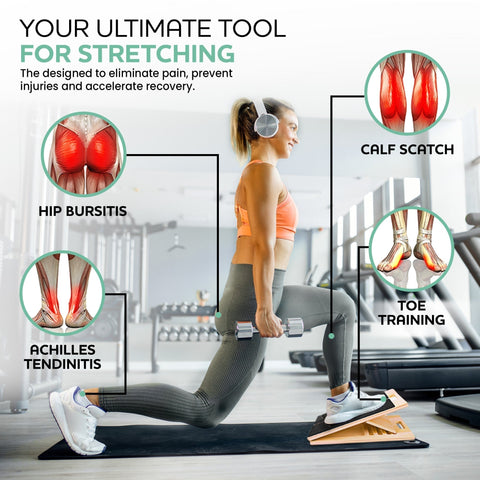 Non-Slip Dynamic Workout Balance Board for Core Training