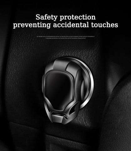 Sleek Car Start Stop Button Cover