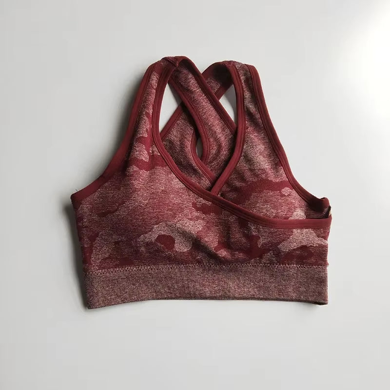 Tie Dyeing Seamless Yoga Set Gym Fitness Two Piece Set Women Clothing Sexy Back Crop Top High Waist Workout Leggings Sportswear
