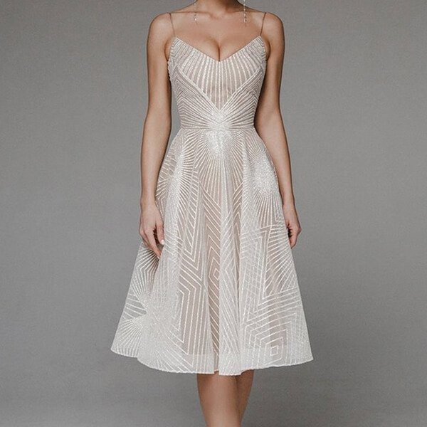 Silky Spaghetti Strap Dress for Effortless Elegance