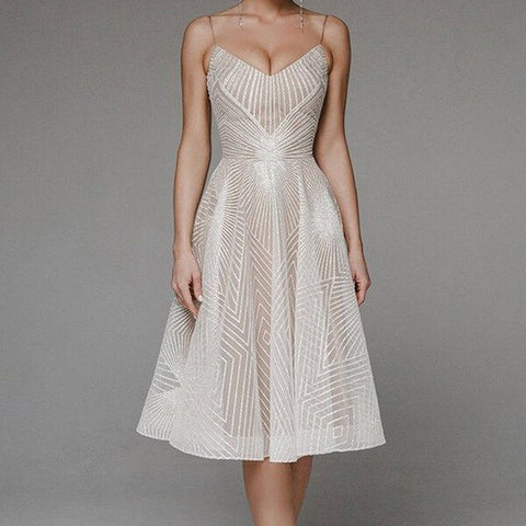 Silky Spaghetti Strap Dress for Effortless Elegance