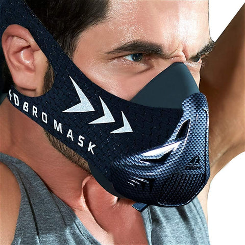 Fitness Training Elevation Mask – Resistance Breathing Sports Mask for Running, Cardio and Endurance Workouts