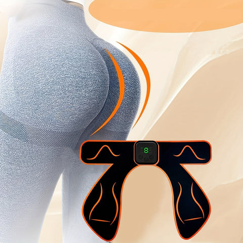 EMS Hip Trainer Buttocks Toner – Electric Glute and Ab Stimulator for Women and Men, Portable Fitness Muscle Shaping Device