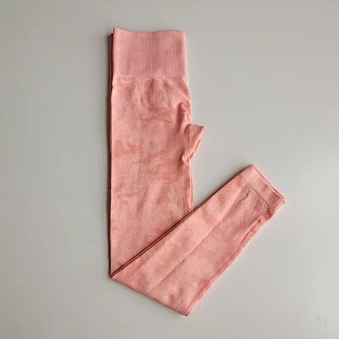 Tie Dyeing Seamless Yoga Set Gym Fitness Two Piece Set Women Clothing Sexy Back Crop Top High Waist Workout Leggings Sportswear
