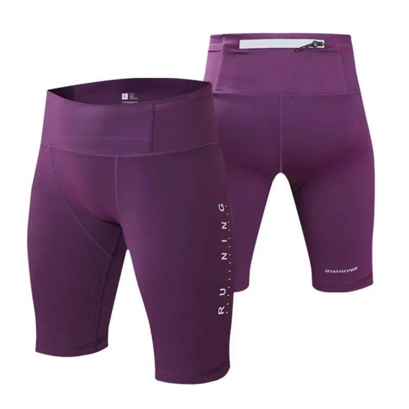 Men Women Tight Fitness Gym Shorts 2024 Summer Elastic Quick-dry Compression Workout Training Exercise Running Sports Shorts Zen fit plus