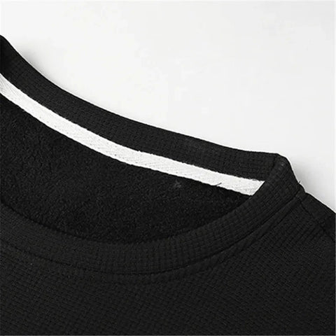 2025 Solid Color Sweatshirt Men Harajuku Hoodies O Neck long Sleeve Casual Sweatshirt Mens Pullover Tops Streetwear Man Hoodies Zen Fit Plus