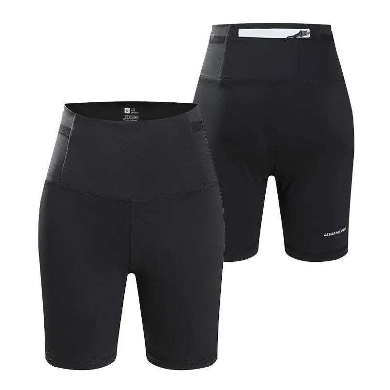 Men Women Tight Fitness Gym Shorts 2024 Summer Elastic Quick-dry Compression Workout Training Exercise Running Sports Shorts Zen fit plus