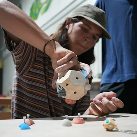 Finger Climbing Training Ball – Handmade Grip Strengthener Tool to Enhance Finger Muscle Power, Accuracy and Rock Climbing Performance