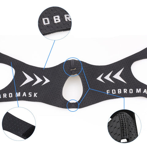 Fitness Training Elevation Mask – Resistance Breathing Sports Mask for Running, Cardio and Endurance Workouts