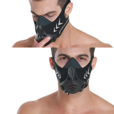 Fitness Training Elevation Mask – Resistance Breathing Sports Mask for Running, Cardio and Endurance Workouts