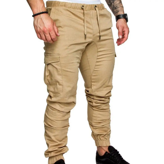 50%HOT2022 New Men's Casual Jogging Pants Solid Color Pocket Pants Sports Pants Men's Trousers Street Hip Halen Jogging Pants Zen fit plus