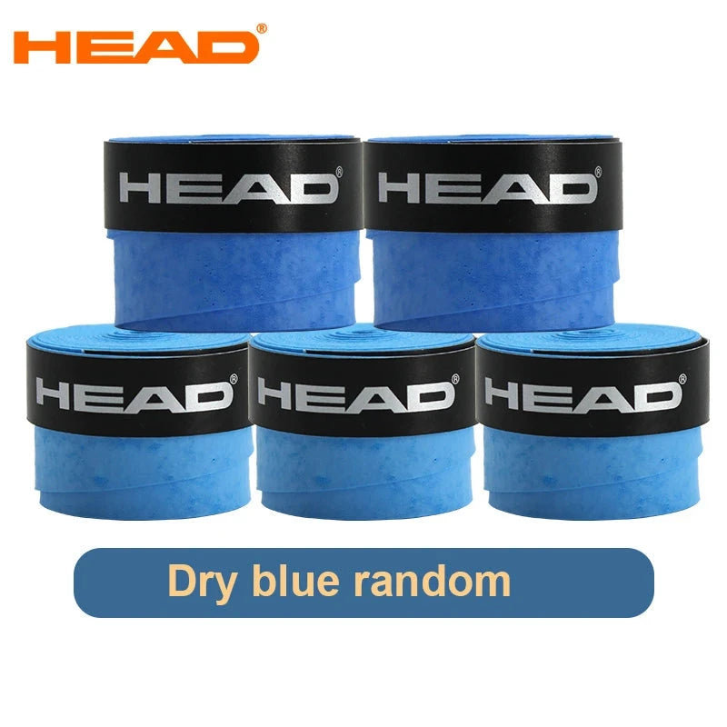 5Pcs HEAD Tennis Overgrip PU HEAD Tennis Racket Overgrip Absorption Grip Badminton Racket Handle Grip Tennis Grip Padel Tape Zen Fit Plus