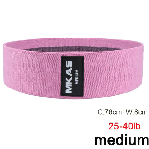 Long Booty Band Hip Circle Loop Resistance Band Workout Exercise for Legs Thigh Glute Butt Squat Non-slip Design Zen fit plus