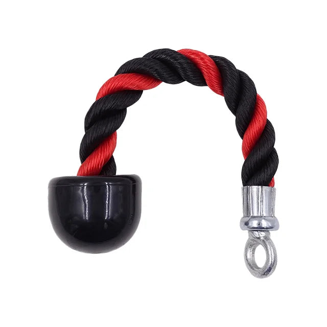 Gym Tricep Rope Pull Down Cable Rope Tricep Cord Pulldown Workout Exercise Back Fitness Strength Bodybuilding Training Equipment Zen fit plus