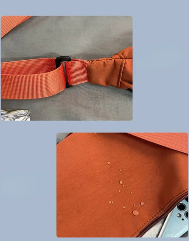 Solid Color Chest Bag For Women Large Capacity Travel Crossbody Female Half Moon Belt Bag Ladies Daily Street Fanny Packs 2024 - Zen Fit Plus