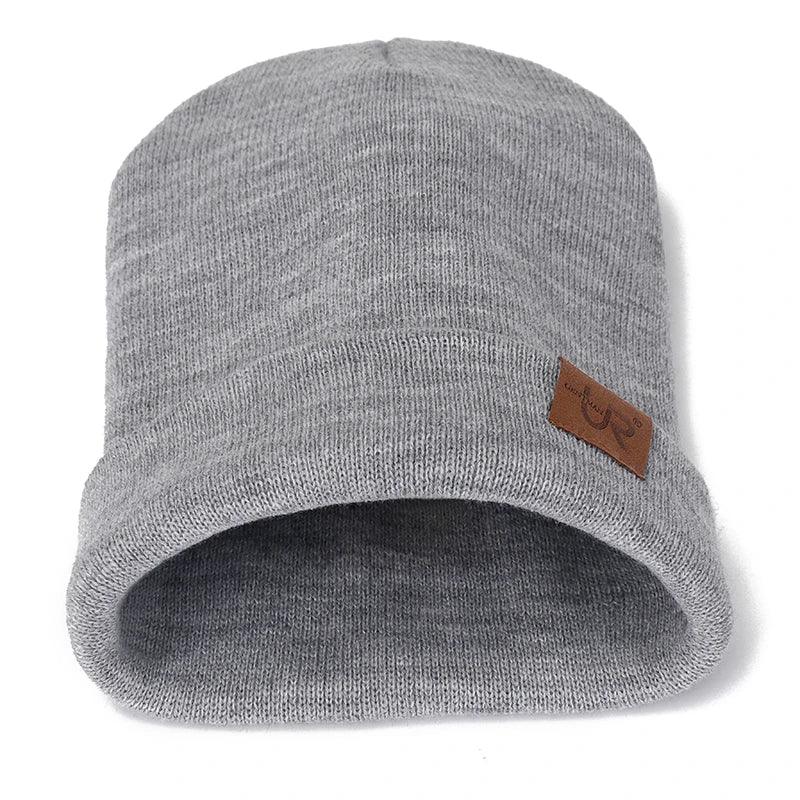 Unisex Beanie Hat URGENTMAN Casual Beanie For Men & Women Warm Soft Knitted Hat Stylish Plain Daily Winter Hat - Zen Fit Plus