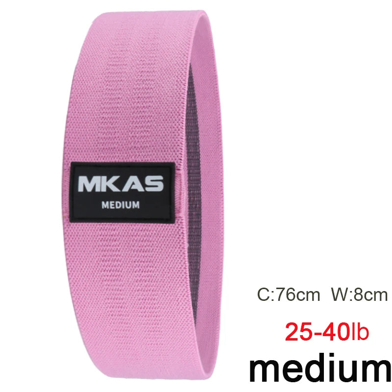 Hip Fitness Resistance Bands Exercise Workout Set Fabric Loop Yoga Booty Bands 3-Piece For Leg Thigh Butt Squat Glute Equipment Zen fit plus