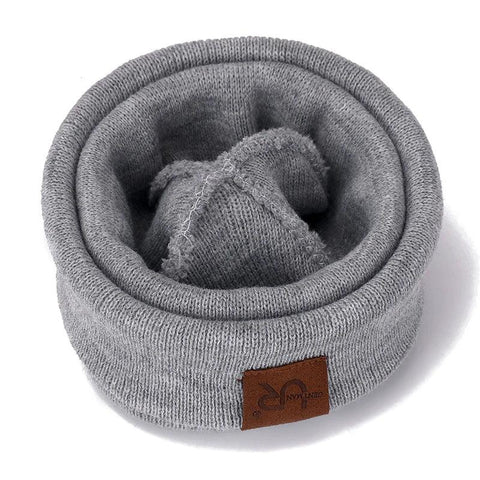 Unisex Beanie Hat URGENTMAN Casual Beanie For Men & Women Warm Soft Knitted Hat Stylish Plain Daily Winter Hat - Zen Fit Plus