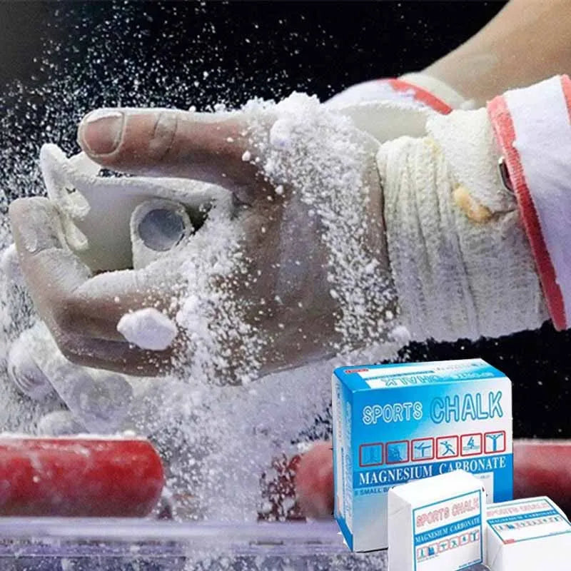 8pcs Blocks Sports Chalk Weight Lifting Magnesium Powder Anti-skid Rhythmic Gymnastic Chalk Sport Barbell Climbing Magnesium Zen Fit Plus