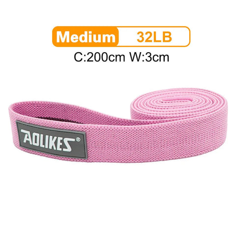 AOLIKES New Fitness Long Resistance Bands Workout Fabric Set Exercise Elastic Booty Bands For Pull Up Woman Assist Leg Zen fit plus