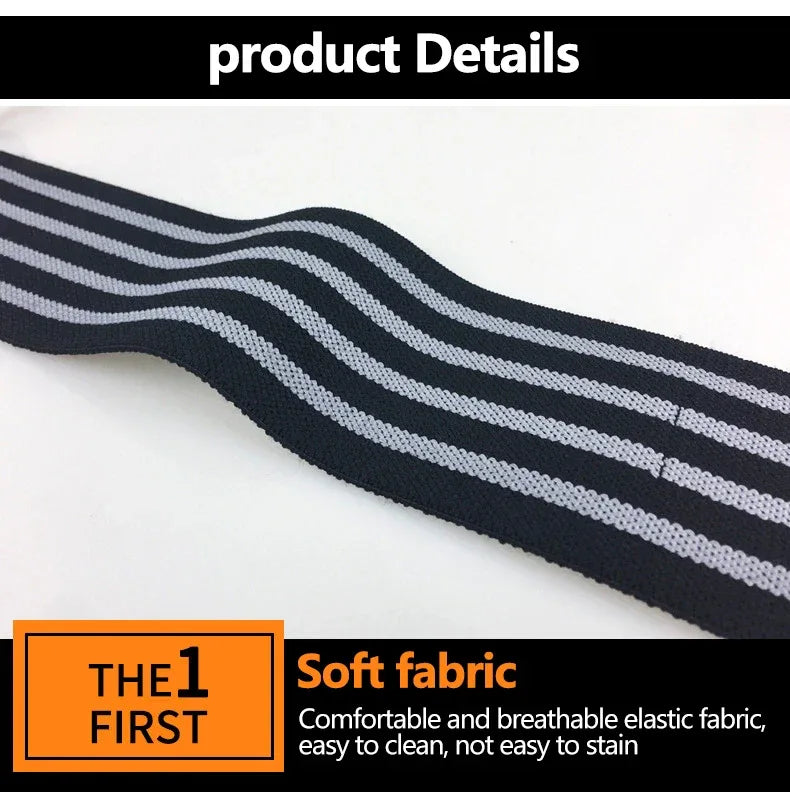 Weight Lifting Elastic Wristband Breathable Wrist Wraps Bandage for Gym Fitness Weightlifting Powerlifting Wrist Brace Support - Zen Fit Plus