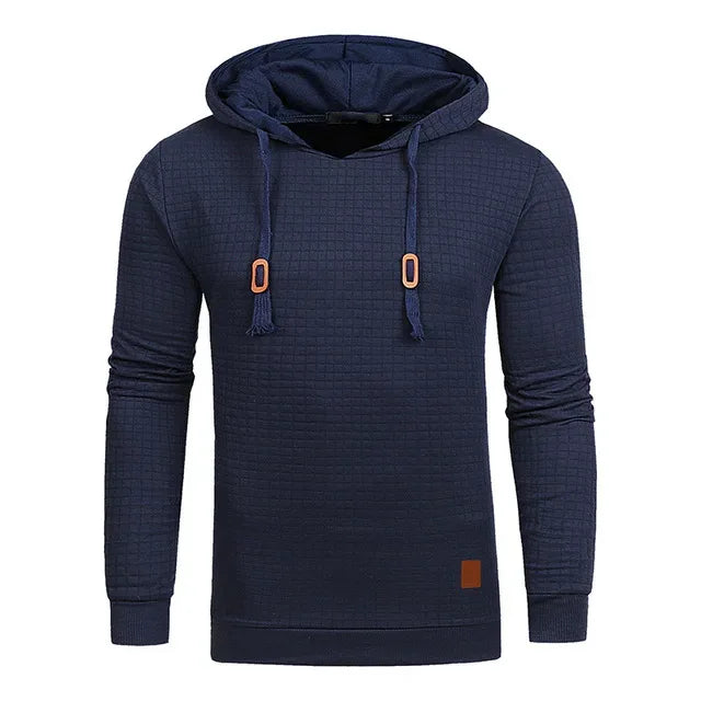 Warm Men's Solid Color Casual Hoodie Oversize Sweatshirt Sweatshirt With Zipper Paired Hoodies and Hoodies Women Man Sweatshirts - Zen Fit Plus