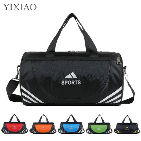 Waterproof Nylon Gym Bags Outdoor Yoga Sports Training Handbag Men Women Fitness Travel Storage Crossbody Sport Bags Zen fit plus