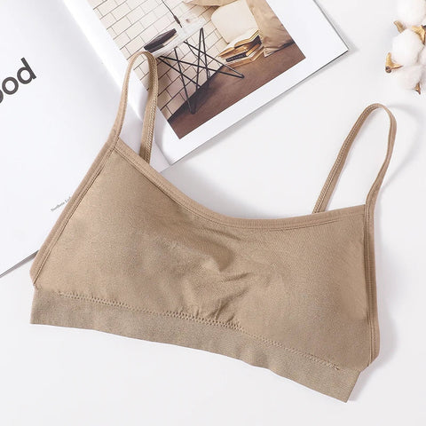 Women Sexy Crop Tops Tube Top Bra Female Streetwear Sleeveless Camis Seamless Sport Lingerie Tee Crop Top Bandeau Top Tanks Zen fit plus