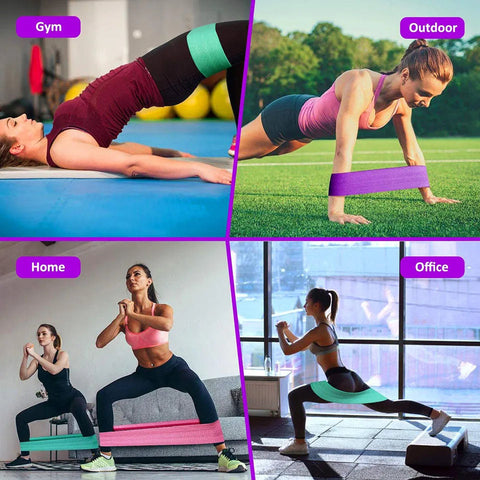 AOLIKES New Fitness Long Resistance Bands Workout Fabric Set Exercise Elastic Booty Bands For Pull Up Woman Assist Leg Zen fit plus
