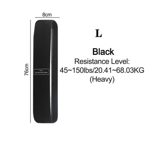 Fitness Resistance Band Buttocks Expansion Fitness Cloth Rubber Band Elastic Expander Suitable For Home Exercise Sport Equipment Zen fit plus