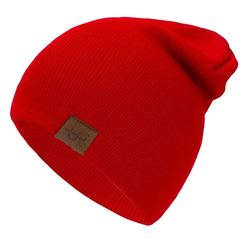 Unisex Beanie Hat URGENTMAN Casual Beanie For Men & Women Warm Soft Knitted Hat Stylish Plain Daily Winter Hat Zen Fit Plus