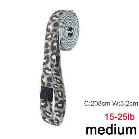 Long Booty Band Hip Circle Loop Resistance Band Workout Exercise for Legs Thigh Glute Butt Squat Non-slip Design Zen fit plus