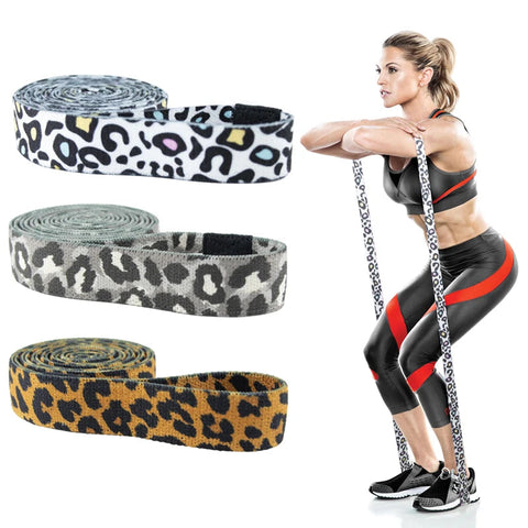 Long Booty Band Hip Circle Loop Resistance Band Workout Exercise for Legs Thigh Glute Butt Squat Non-slip Design Zen fit plus