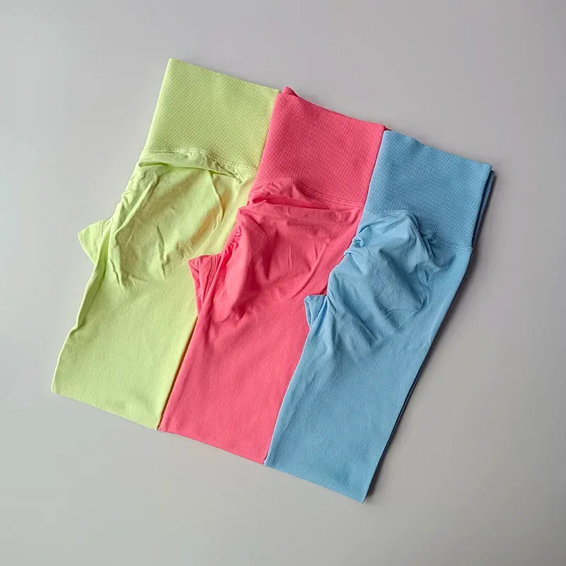 High Waist Yoga Leggings Women Seamless Push Up Sport Leggings Fitness Running Hip Lift Yoga Pants Highly Elastic Gym leggings - Zen Fit Plus