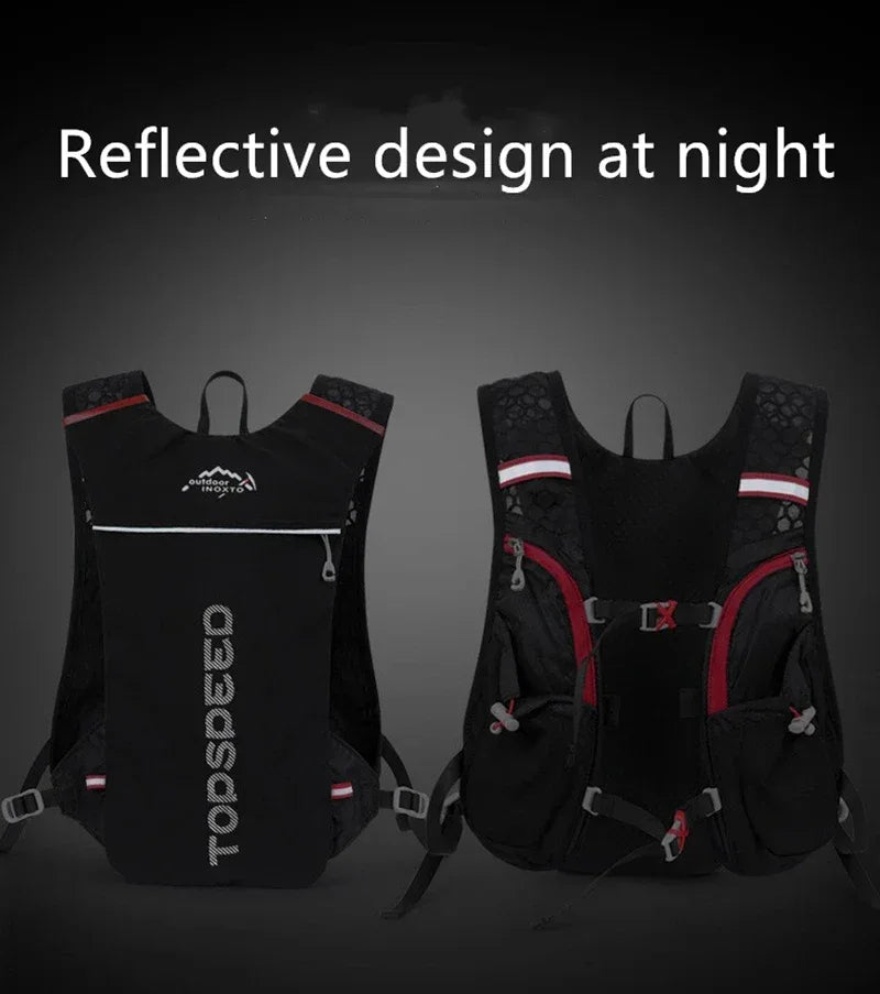 Outdoor Trail Running 5L Ultralight Backpack Hydration Jogging Vest Men Breathable Marathon Bicycle Bag Fitness Running Bag - Zen Fit Plus